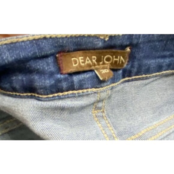 Dear John Gisele ROKE High Waist Skinny Distressed Blue Jeans Women’s 30/32 - Picture 9 of 10